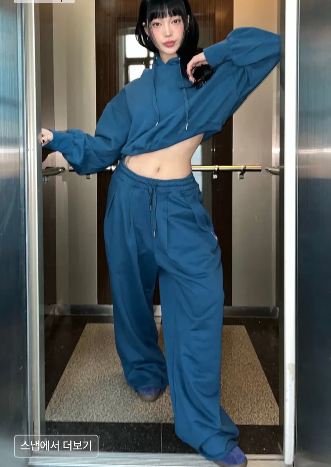 우알롱 트레이닝 바지 스웻팬츠 S 상품이미지7