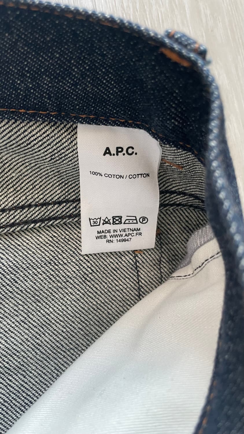 A.P.C 아페세 뉴스탠다드 31 생지 스트레이트핏 상품이미지3