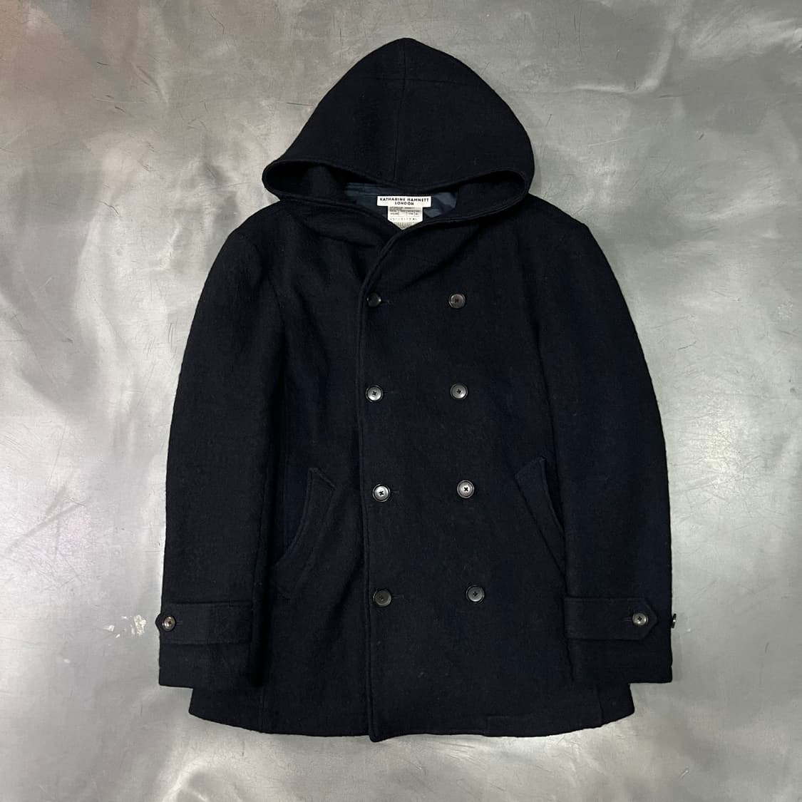  캐서린 햄넷 후드 더블 코트 y14799 상품이미지1