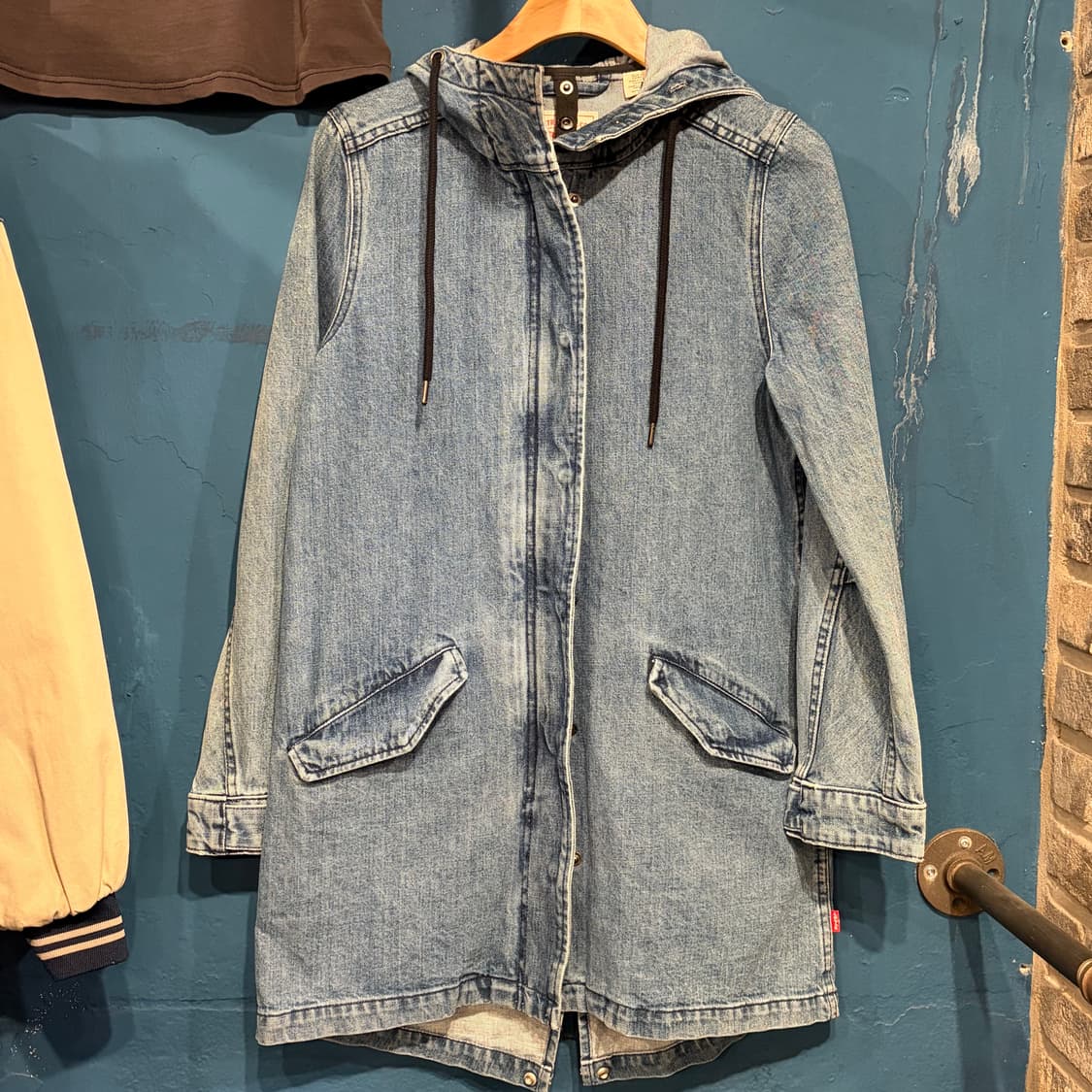 levise 리바이스 슬림 후디 데님 자켓 상품이미지6