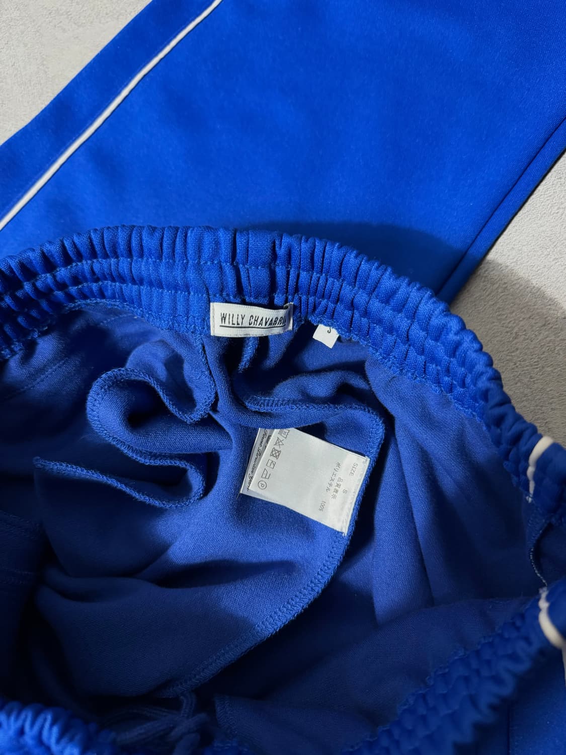 윌리차바리아 사이드라인 트랙팬츠 블루 상품이미지7