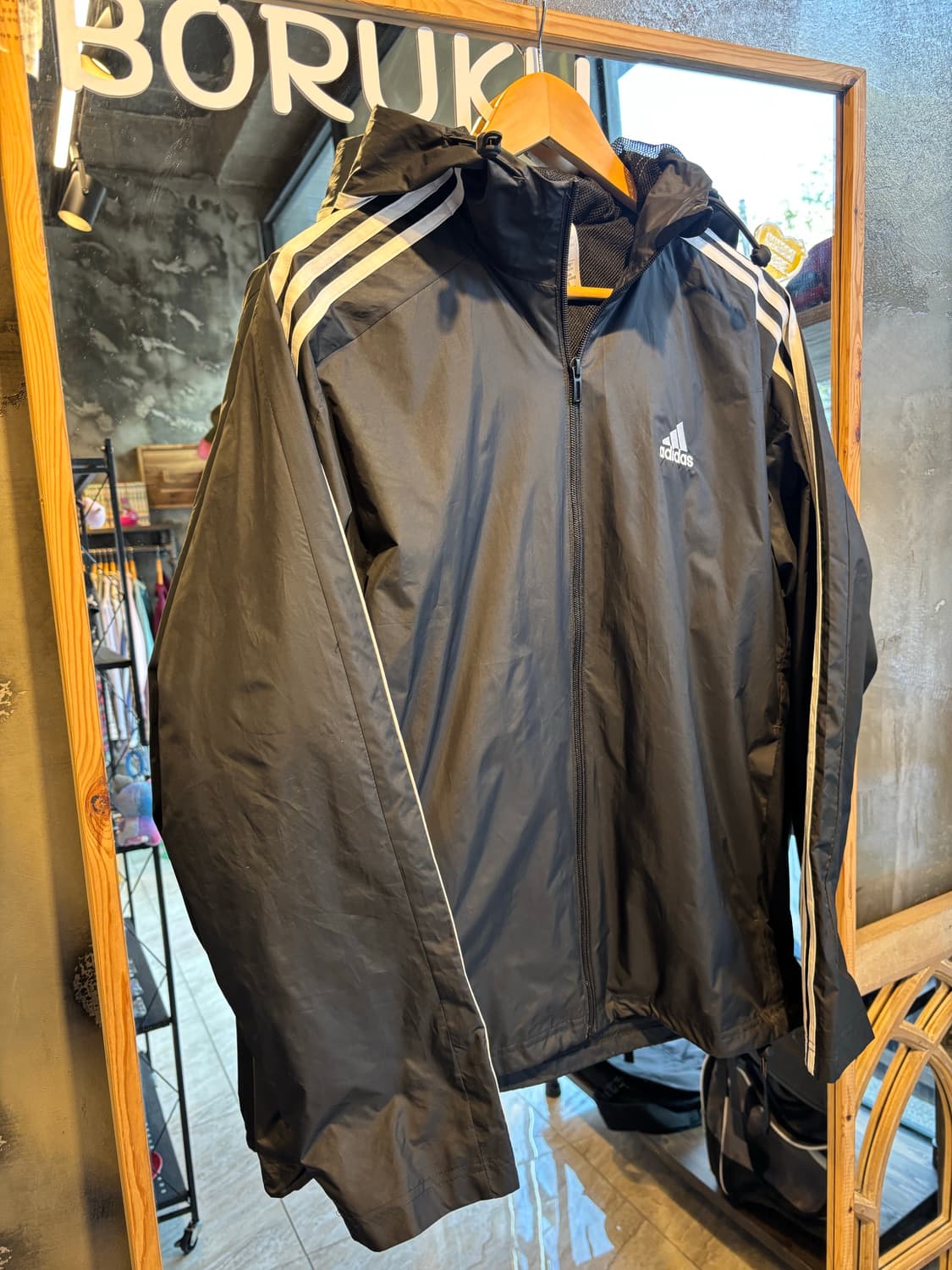 아디다스 블랙 바람막이 M 상품이미지2