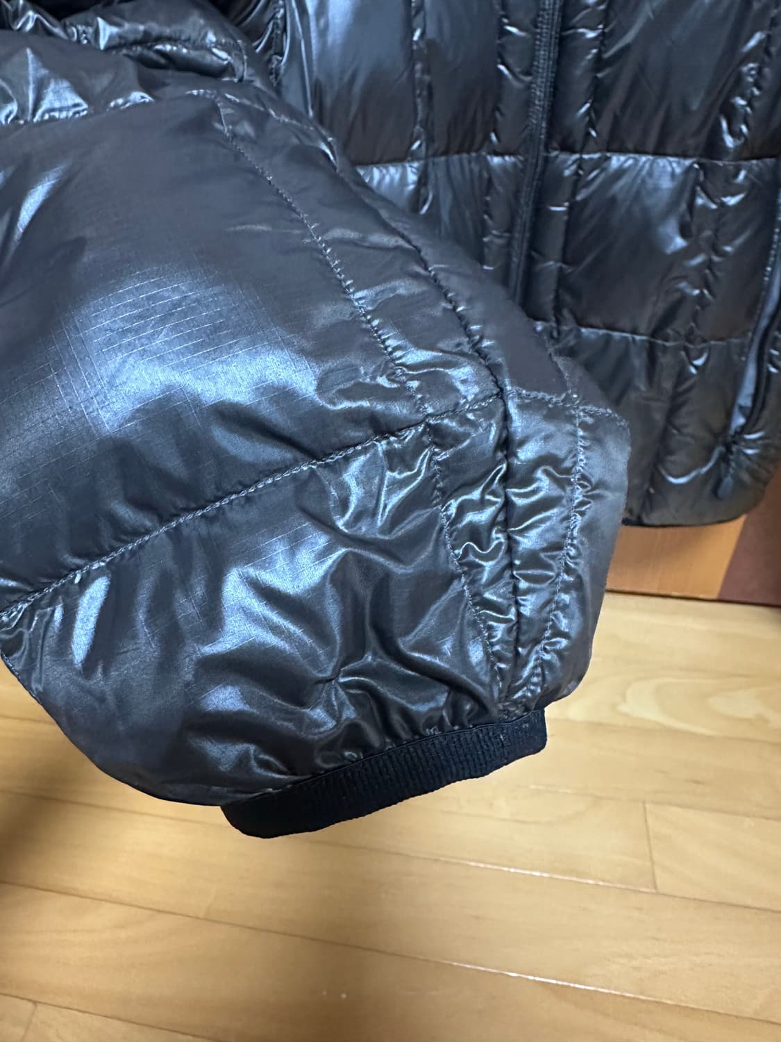 디스이즈네버댓 경량패딩 브라운블랙 상품이미지4