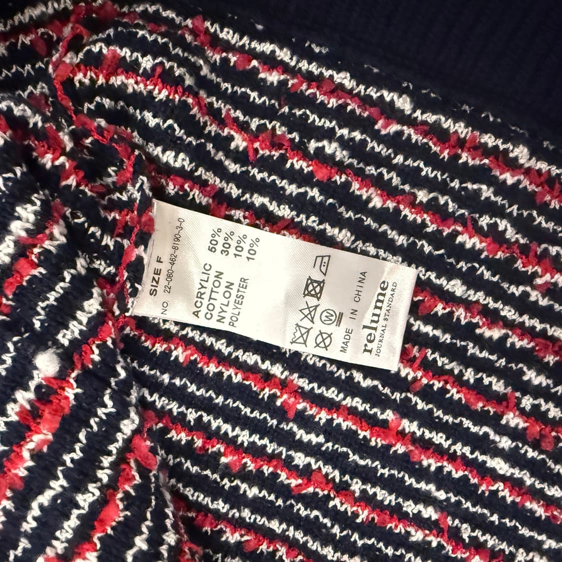 JOURNAL STANDARD 트위드 니트 가디건(F) 상품이미지7