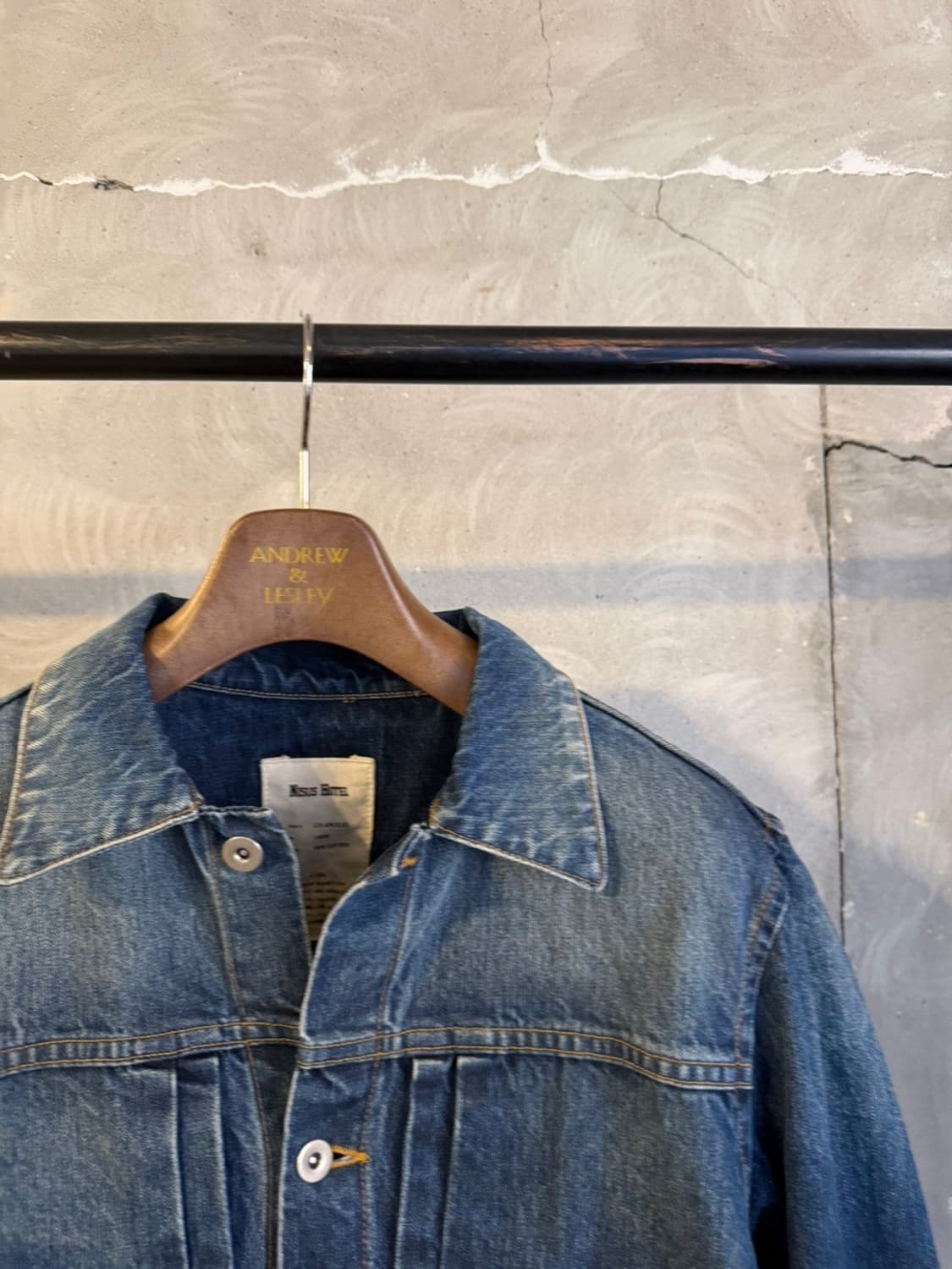 니서스 호텔 데님 트러커 자켓 100 상품이미지4