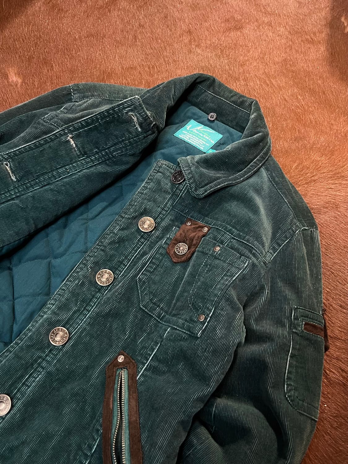 코듀로이 포켓 디테일 빈티지 자켓 상품이미지5