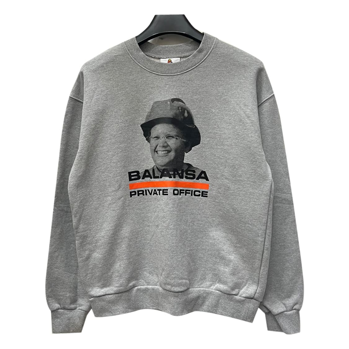 발란사 x 비어커 프라이빗 오피스 스웻 맨투맨 M 상품이미지2