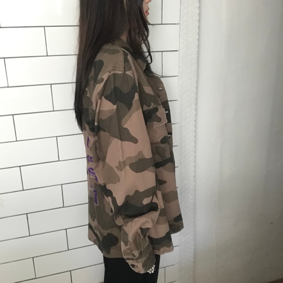 H&M 밀리터리 필드 자켓 상품이미지2