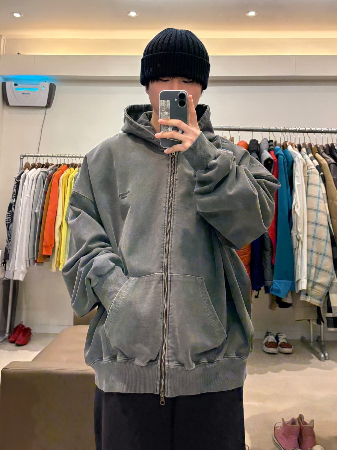 언더마이카 후드집업 상품이미지6