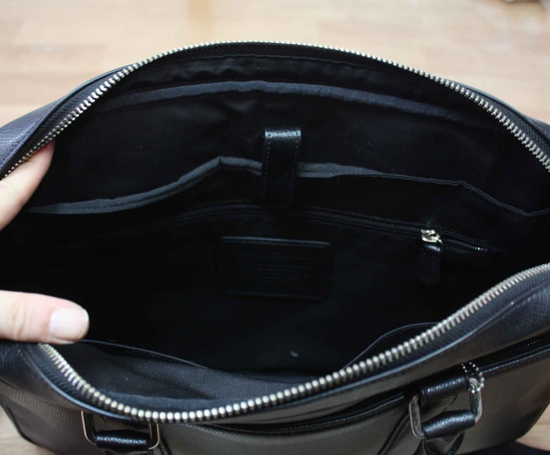 B-10662/코치 정품 남성용 가죽 브리프케이스 서류가방 상품이미지4