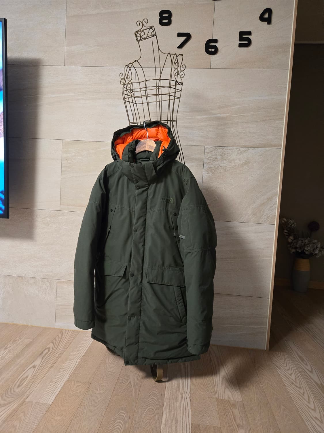 [100] 노스페이스 하이벤트 남성 구스 패딩 상품이미지3