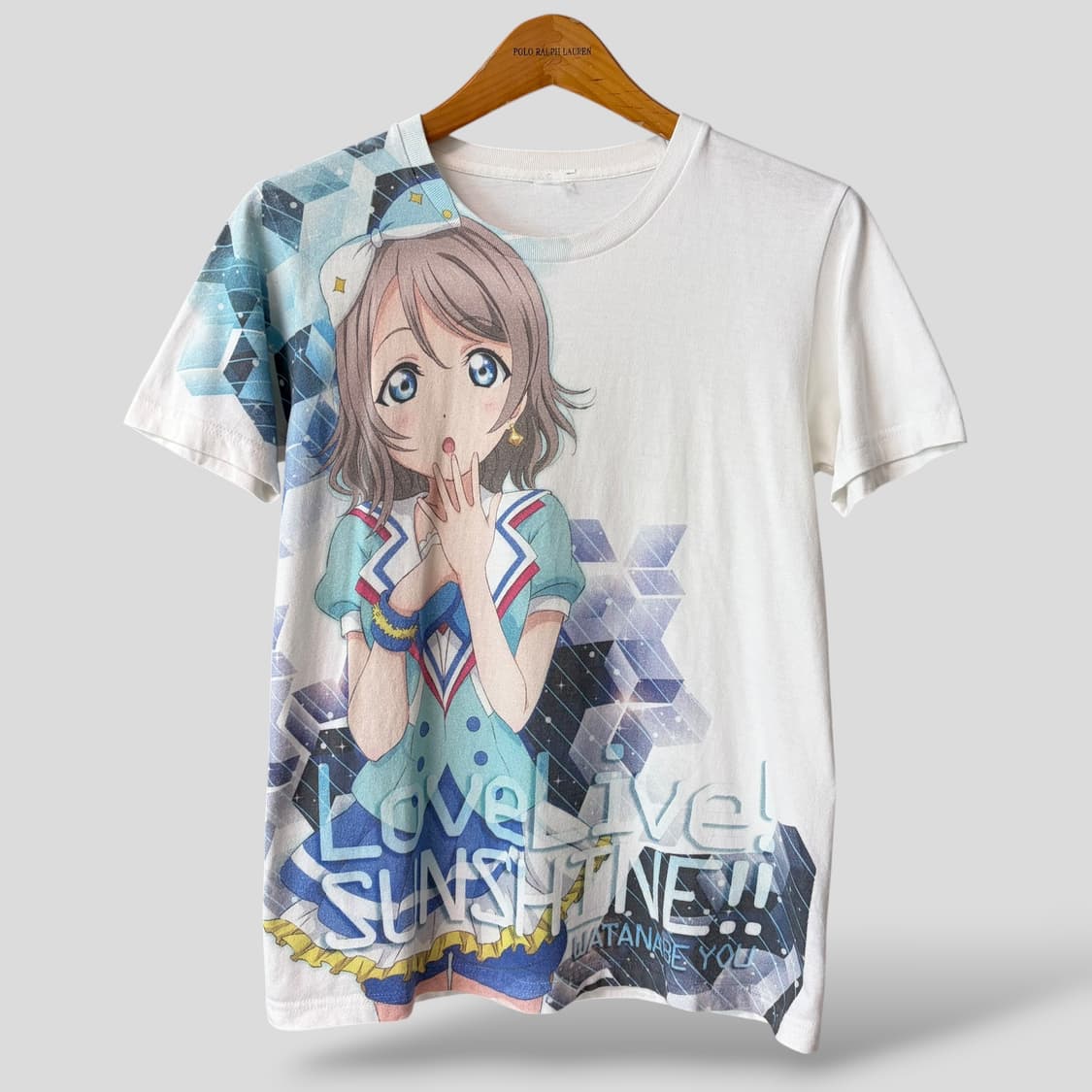(S)LOVE LIVE 러브라이브 와타나베 요우 반팔티셔츠 상품이미지1