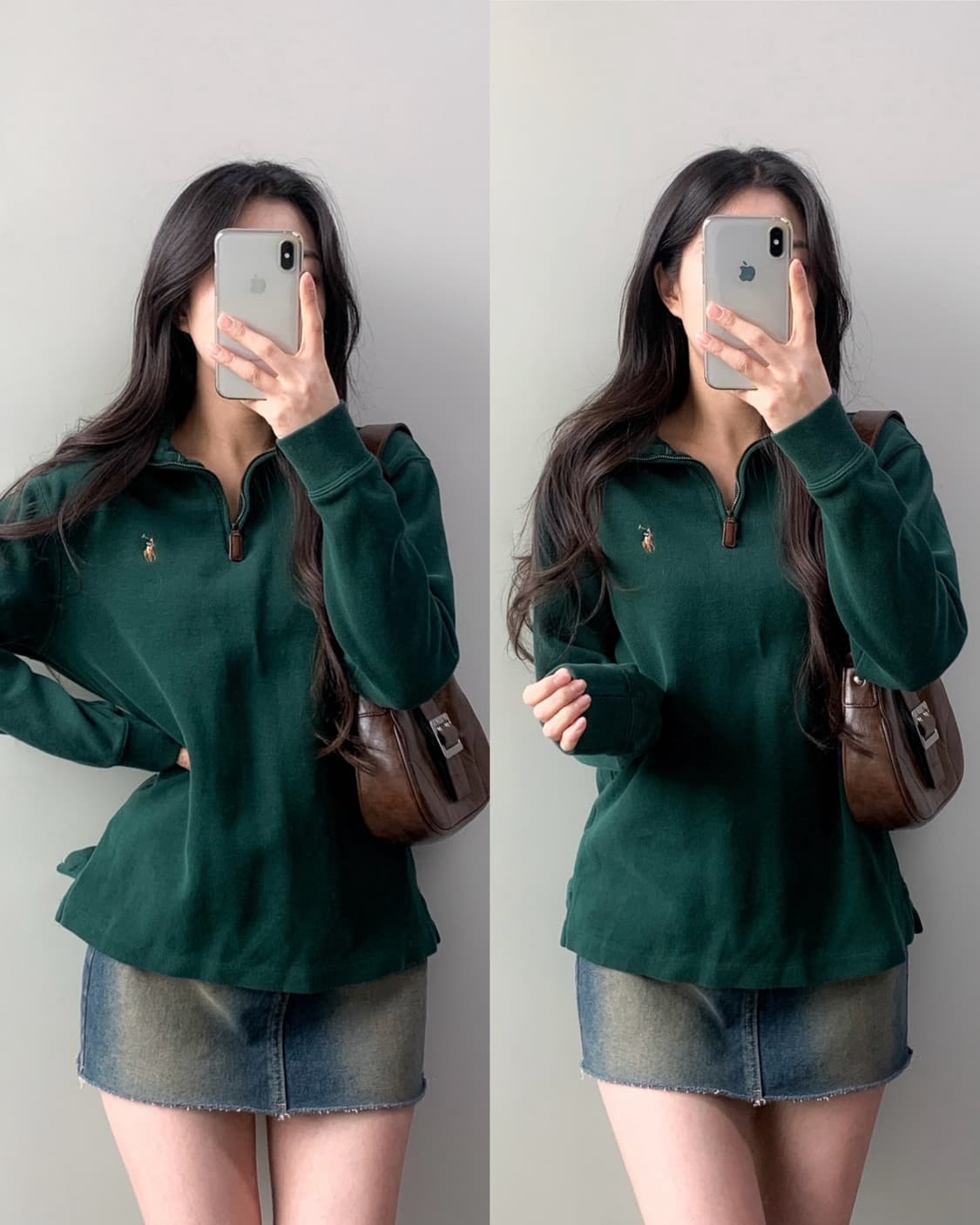 폴로 반집업 니트  상품이미지1