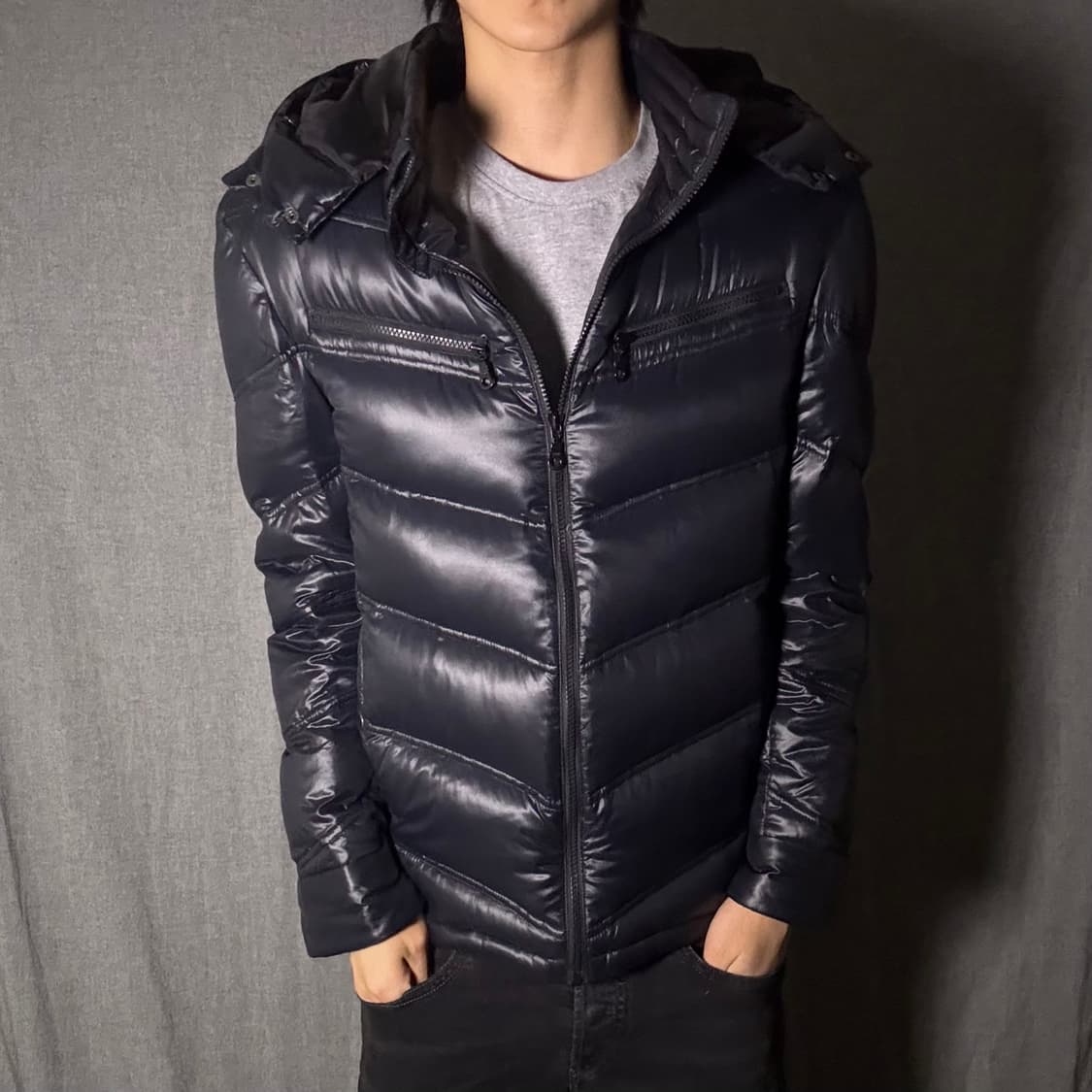 프리미엄 다운 Y2K Sorridere 패딩 상품이미지2