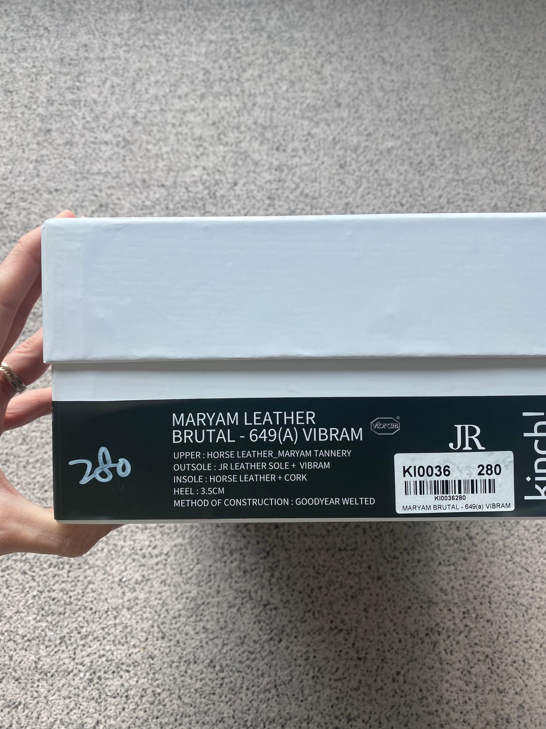 킨치 649 블랙 새상품 (280) 상품이미지6