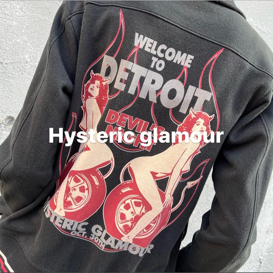 히스테릭글래머 데빌나이트 집업 상품이미지1