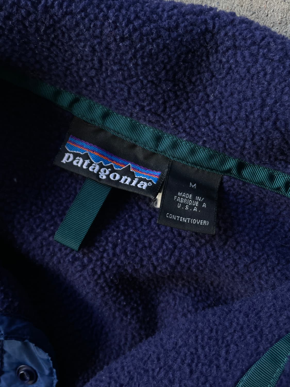 90s Patagonia Synchilla Purple SnapT 상품이미지9