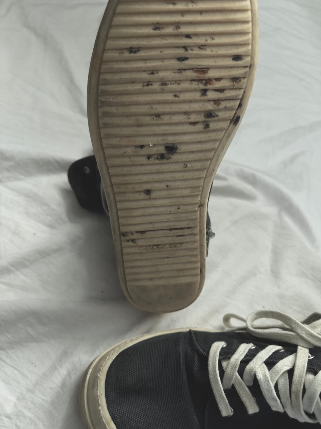 릭오웬스 다크쉐도우 초기 데님 캔버스 라몬즈 상품이미지6