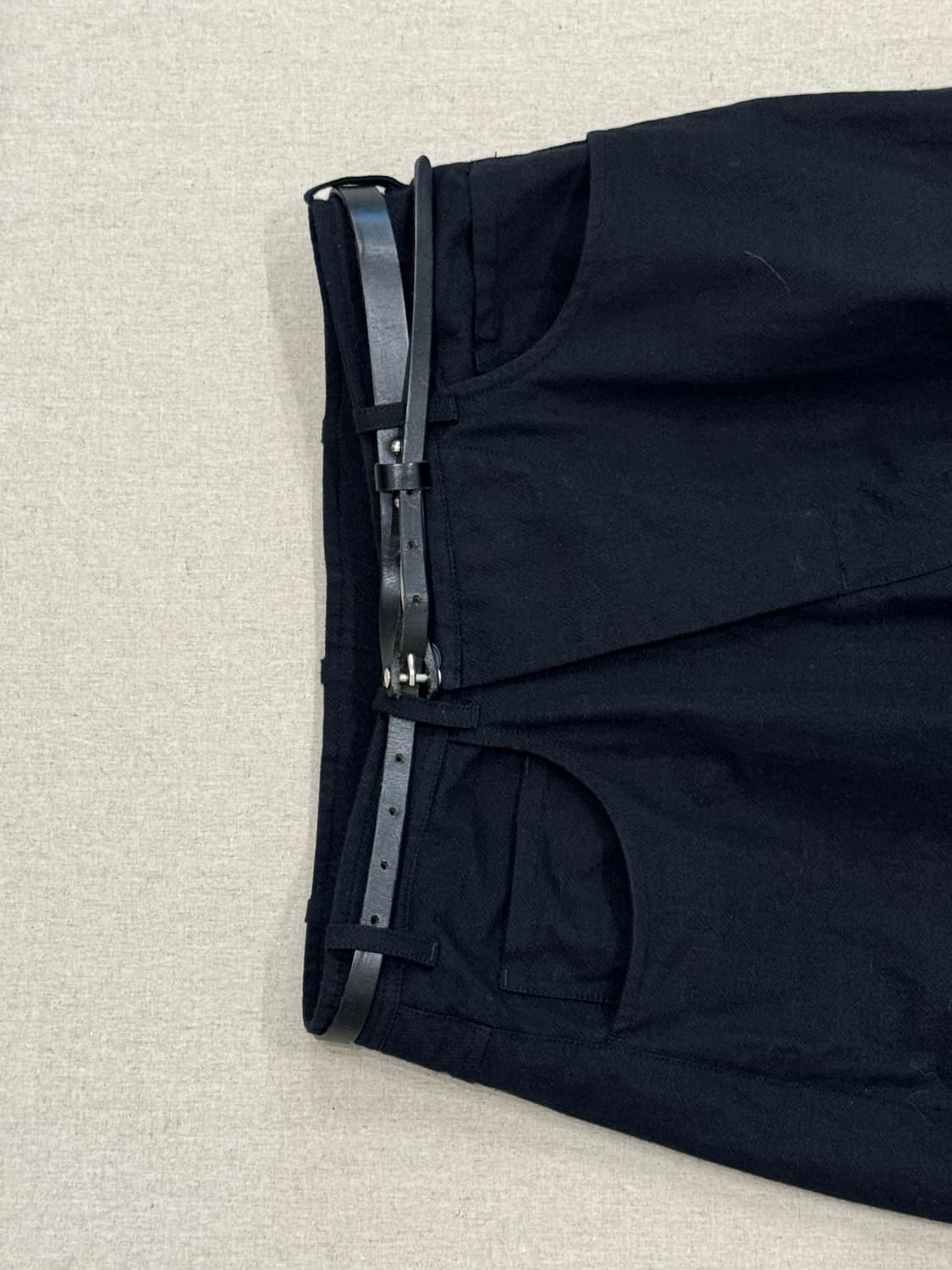 요지야마모토 네로우 버클 벨트 상품이미지6