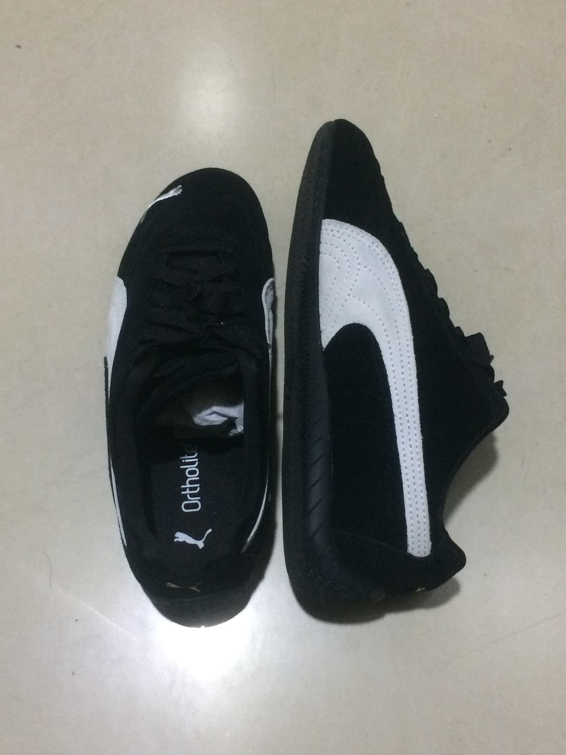 푸마 스피드캣 OG 블랙 화이트 Puma Speedcat OG Black 상품이미지3