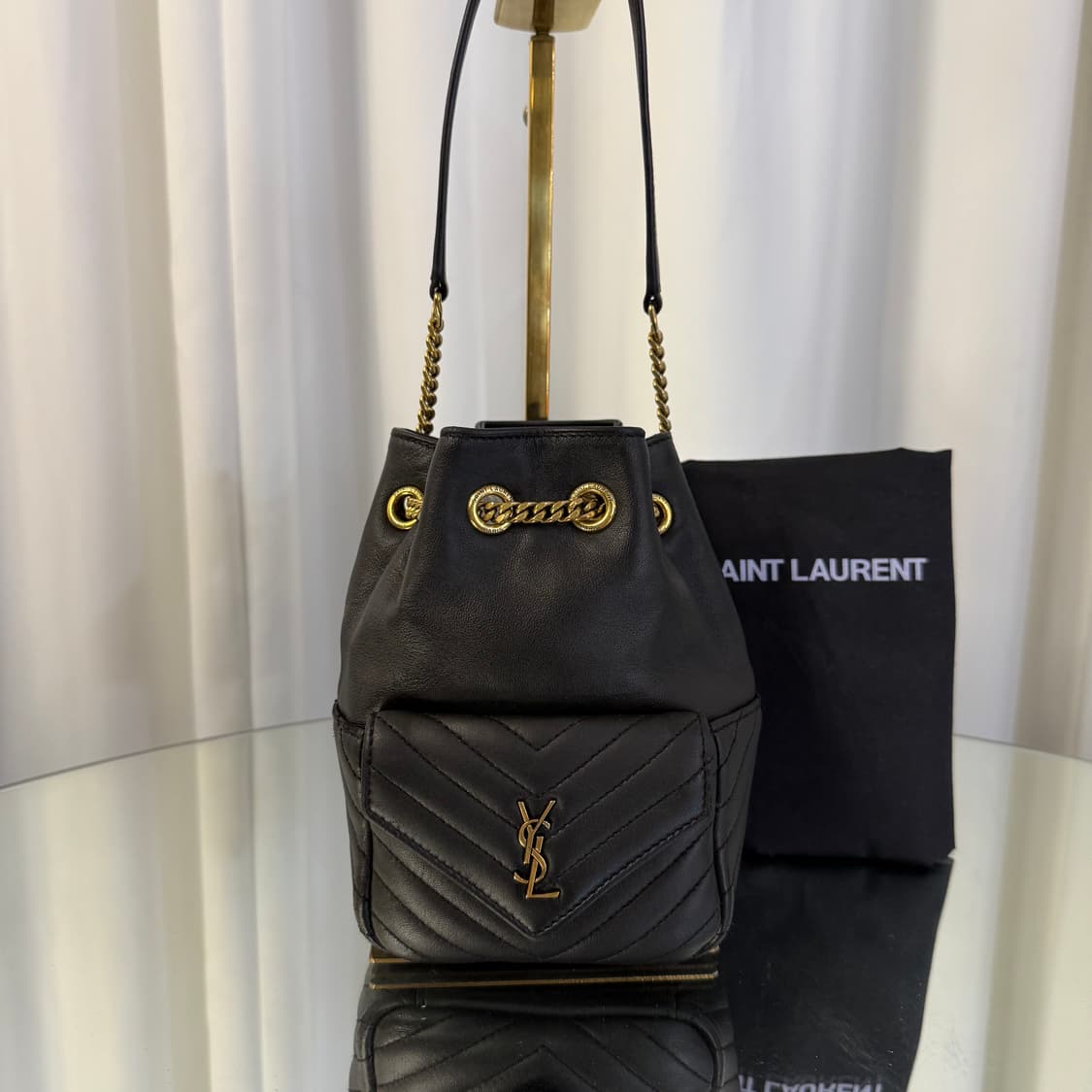 생로랑 조 미니 체인 버킷백 상품이미지1