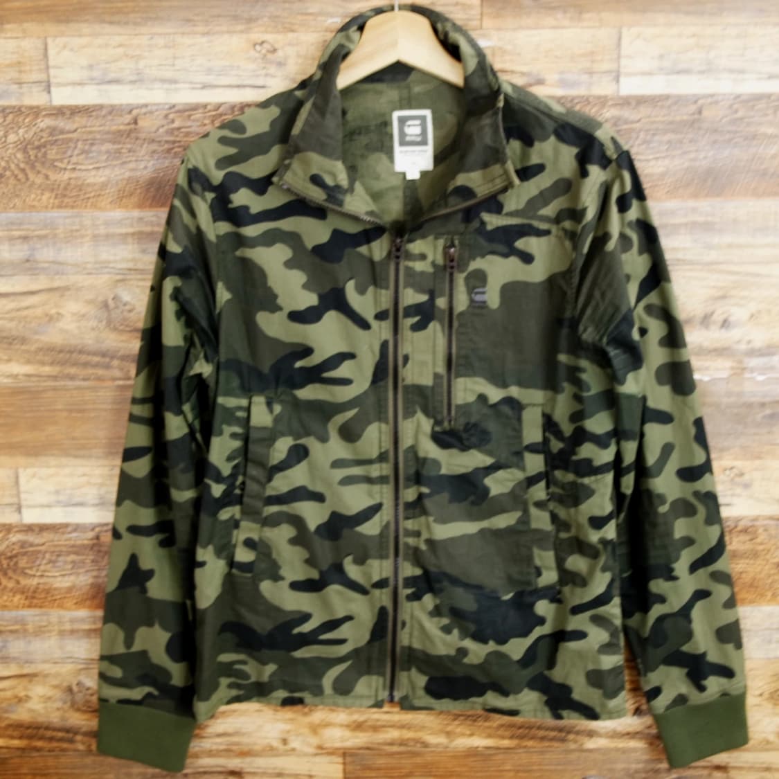 지스타 로우 카모플라지 밀리터리 자켓 상품이미지1