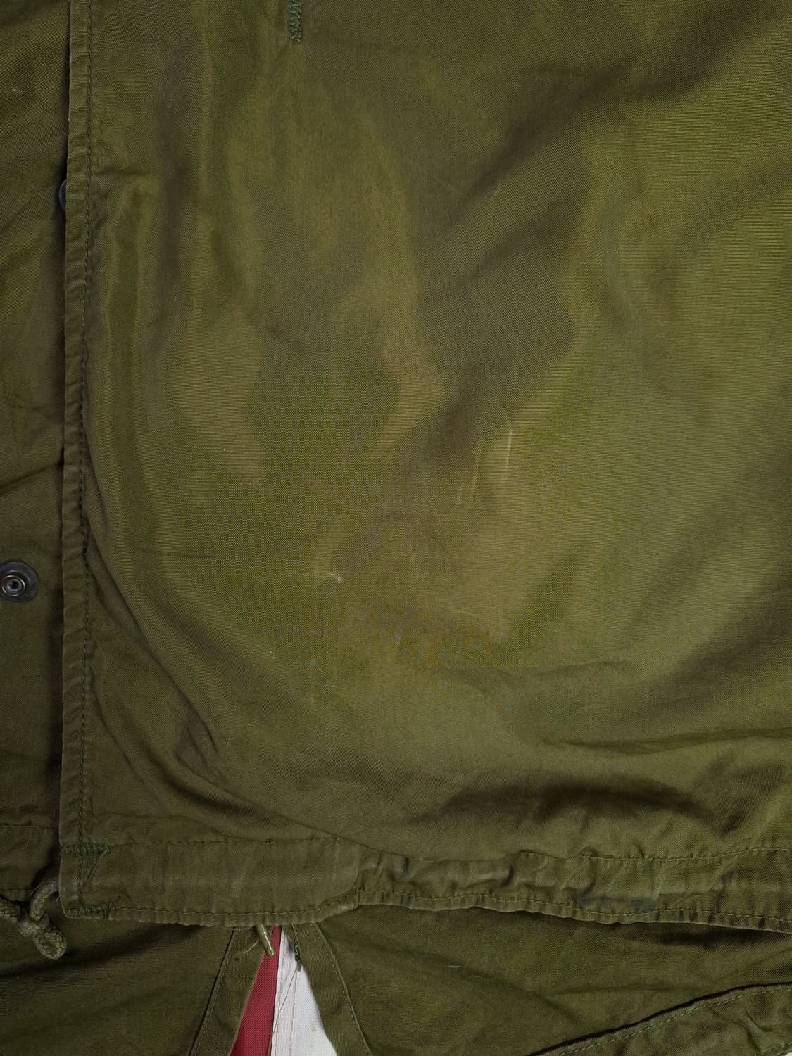 오리지날 미군 M-51 쉘파카 엑스스몰 천엽 라이너 상품이미지5