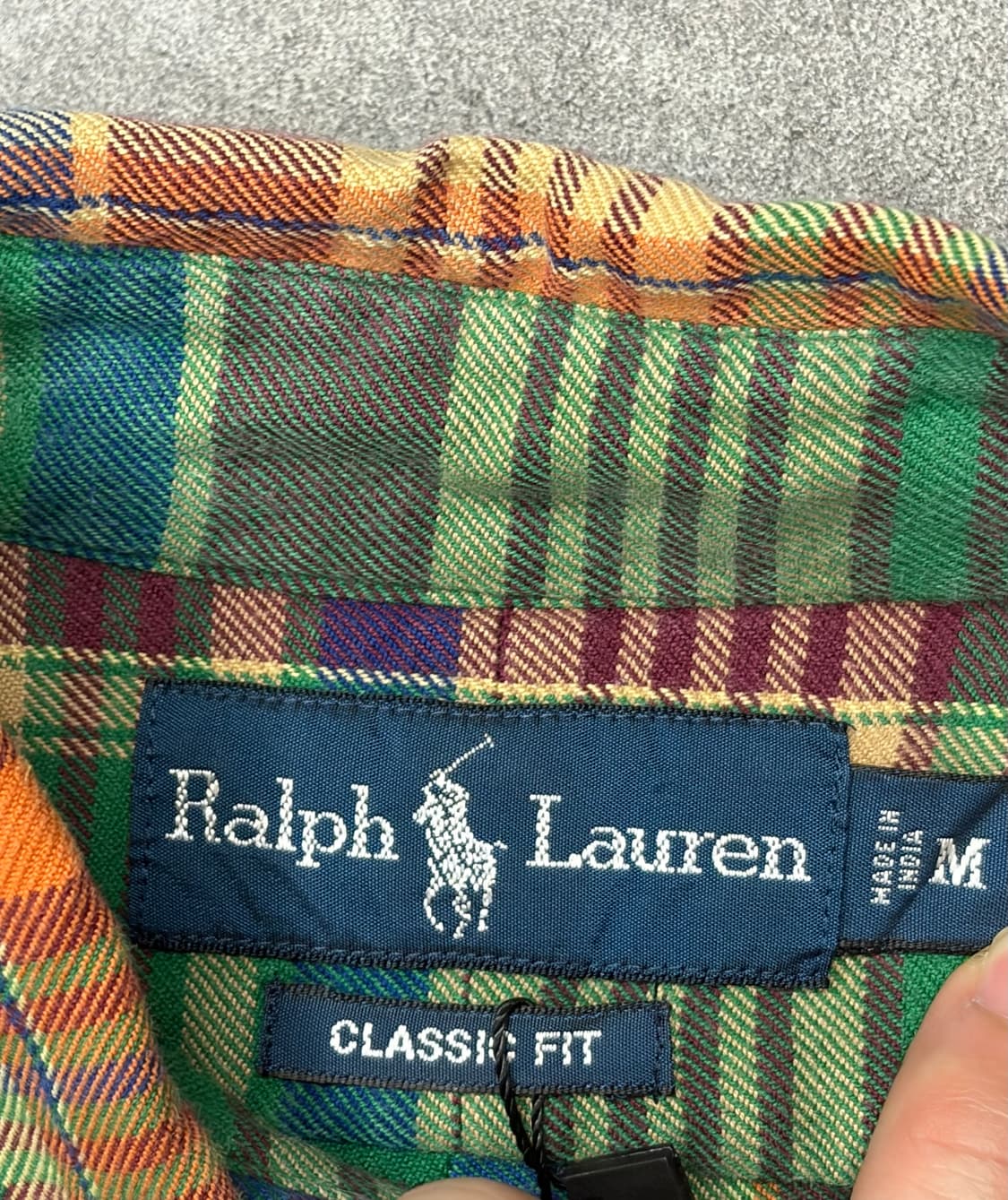 폴로 랄프로렌 헤비코튼 체크셔츠 상품이미지6