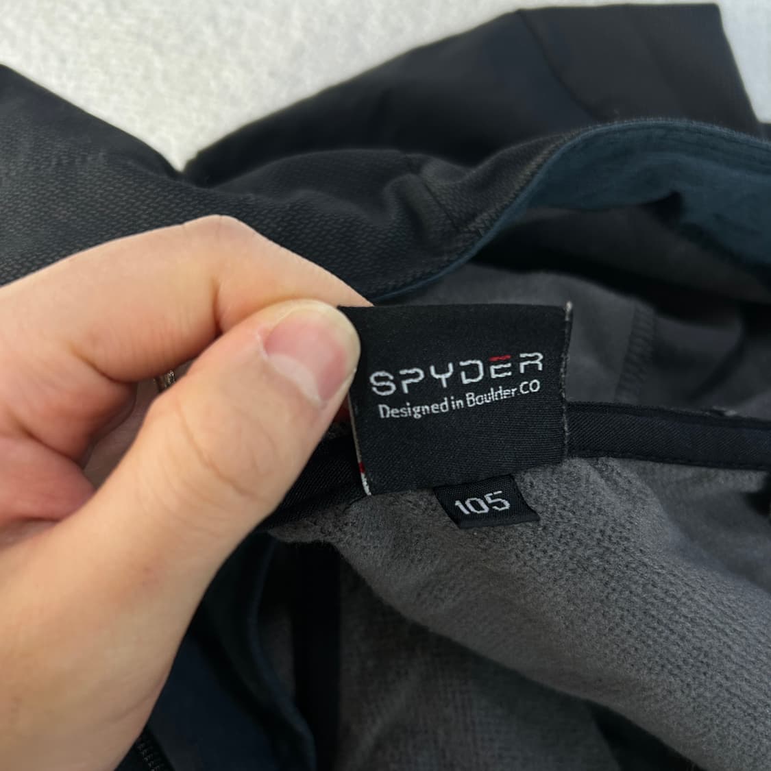 스파이더 블랙 바람막이 후드 자켓 m 상품이미지3