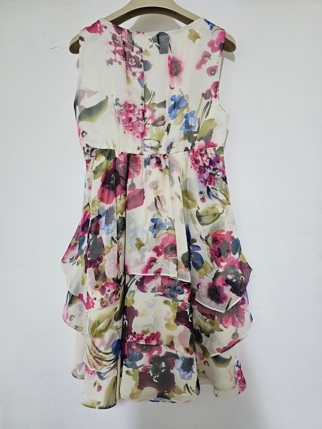 g-cut 신세계.정품  쉬폰소재 플라워패턴 캉캉 미니 55반미사용 상품이미지6