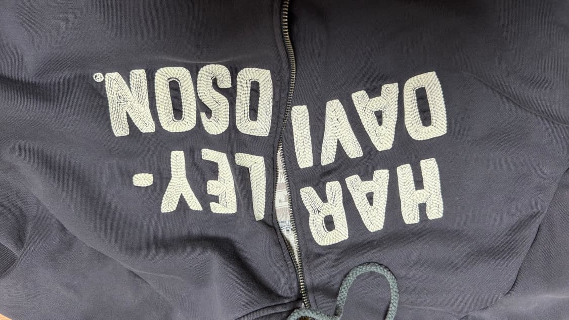 할리데이비슨 후드집업 XL 상품이미지5