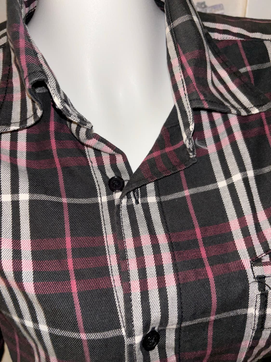burberry black pink shirt 상품이미지3