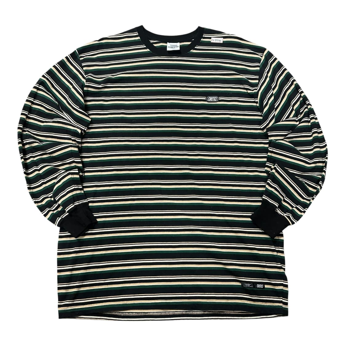 ✨ (바배) 크리틱 스트라이프 롱슬리브 상품이미지1