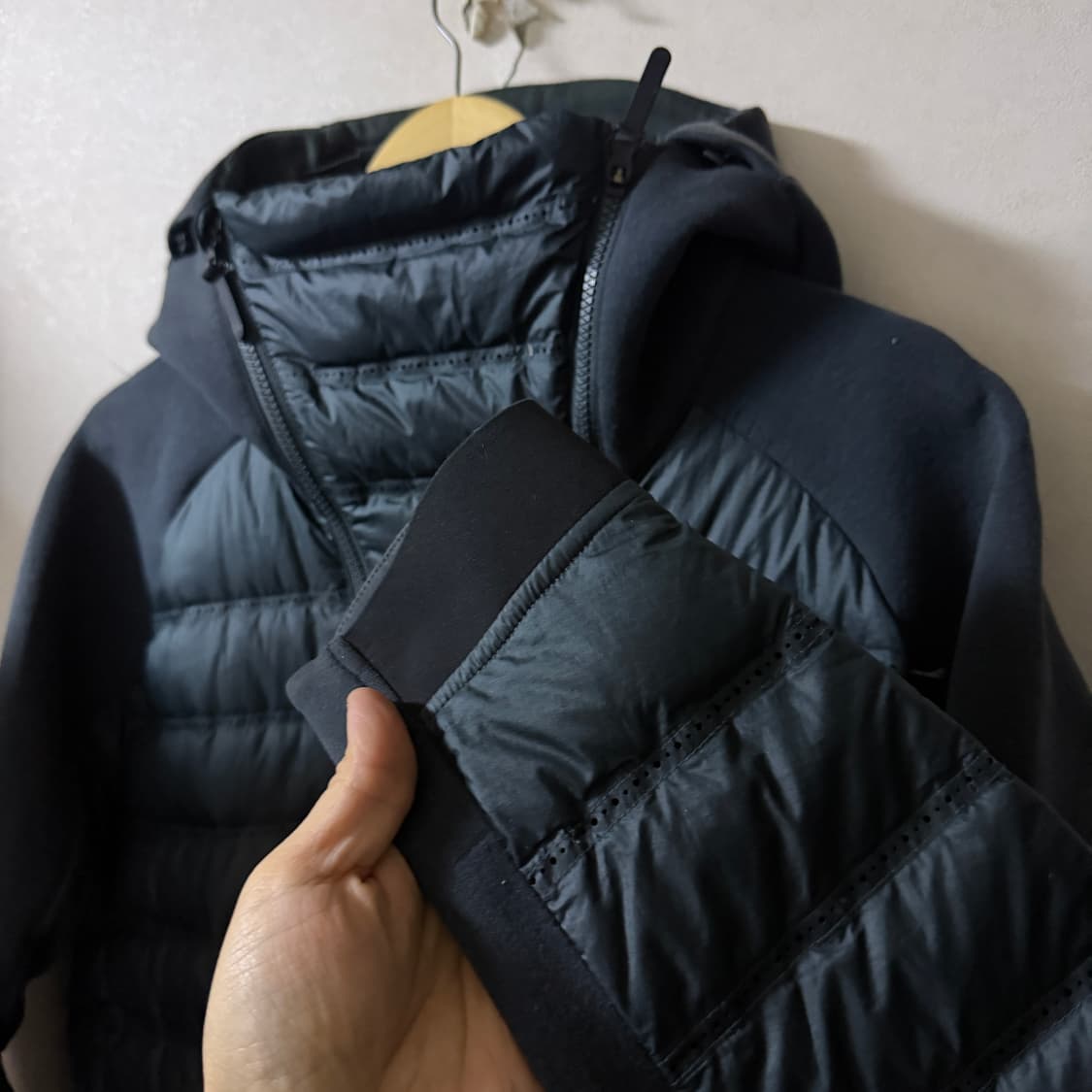 나이키 테크팩 패딩 집업 점퍼 XL (남성 105정도) 상품이미지3