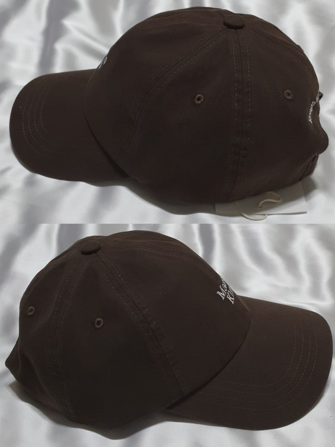 브라운 마뗑킴 미니 로고 볼캡 모자 상품이미지5