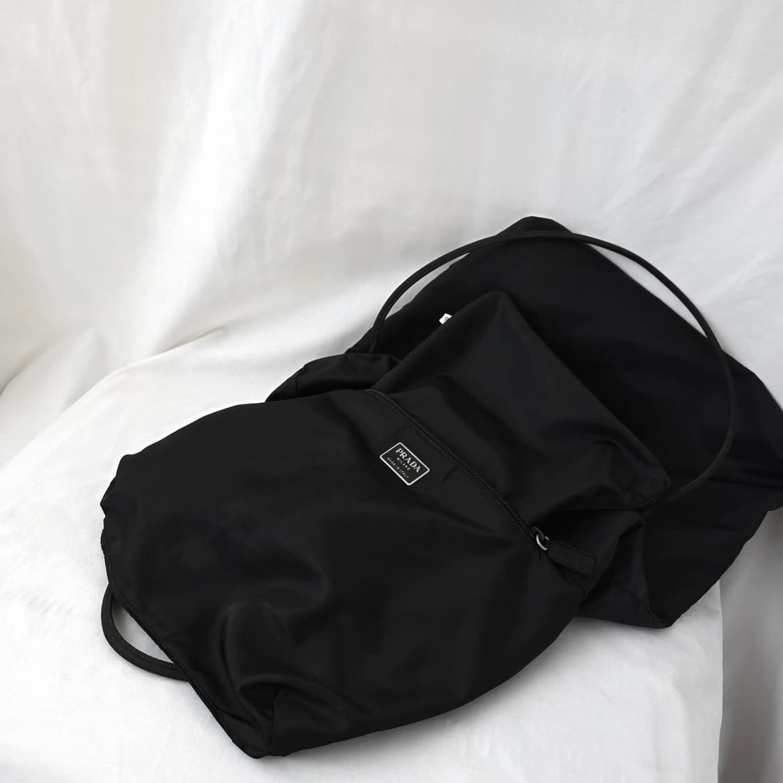 [정품 PRADA] 프라다 포코노 나일론 쇼퍼백 숄더백 상품이미지7