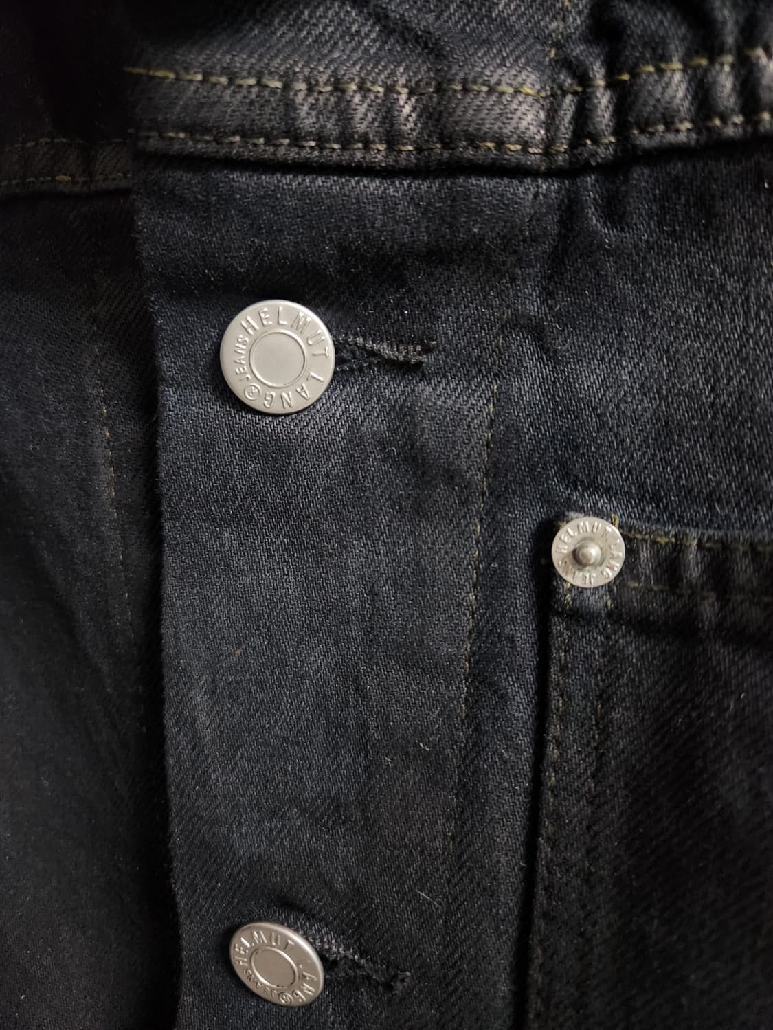 1998 Helmut Lang Waxed Classic Denim 상품이미지7