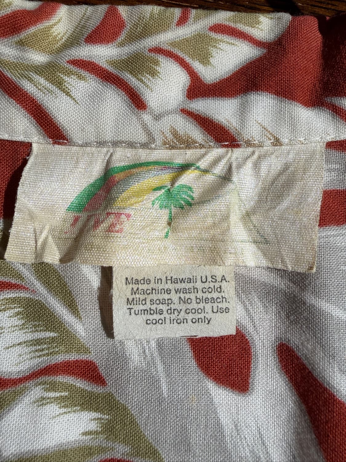 LIVE Aloha Shirt (Made In Hawaii) 상품이미지5