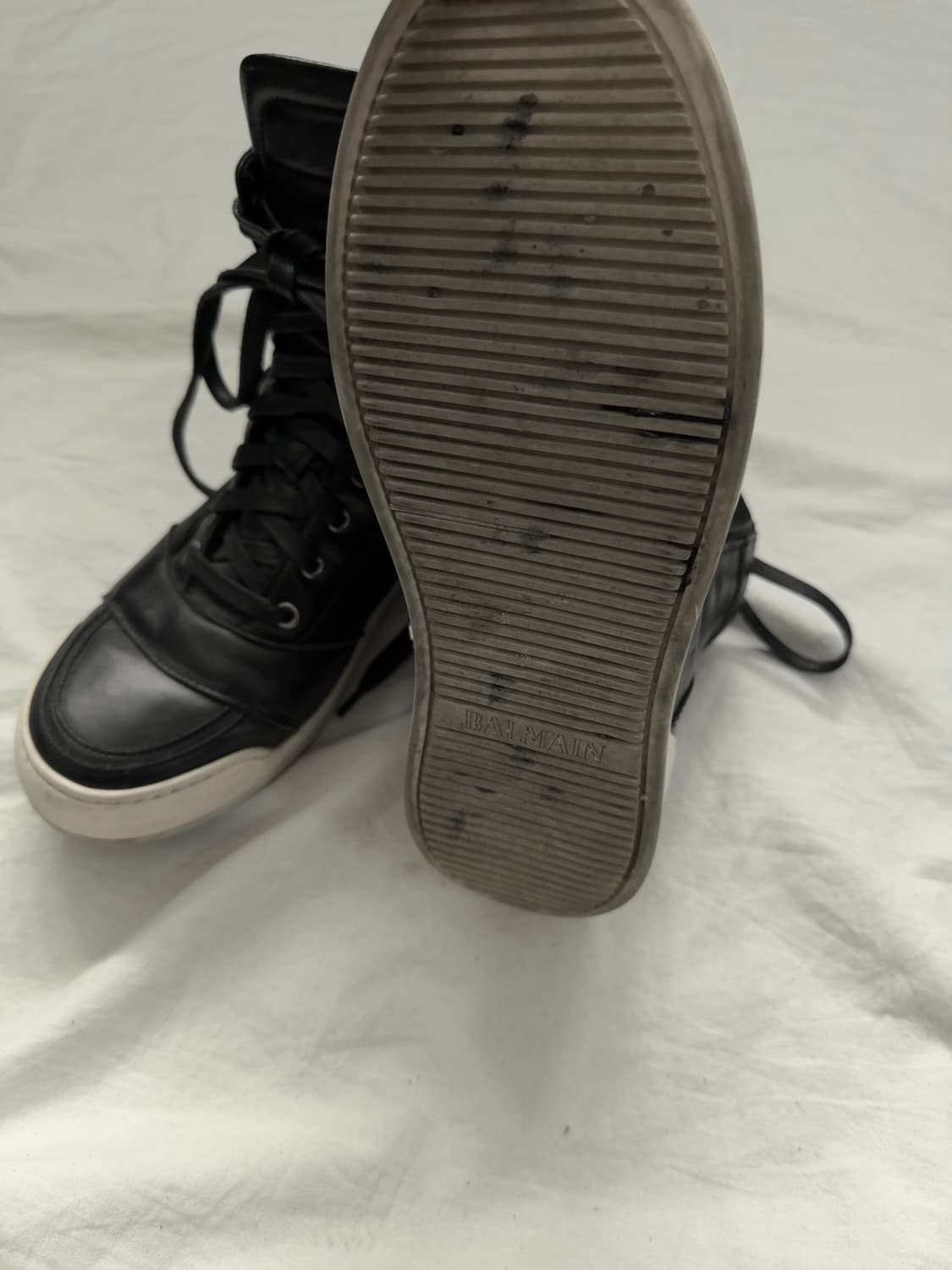 발망 SS12 데카르넹 하이탑 사이드지퍼 스니커즈 상품이미지5