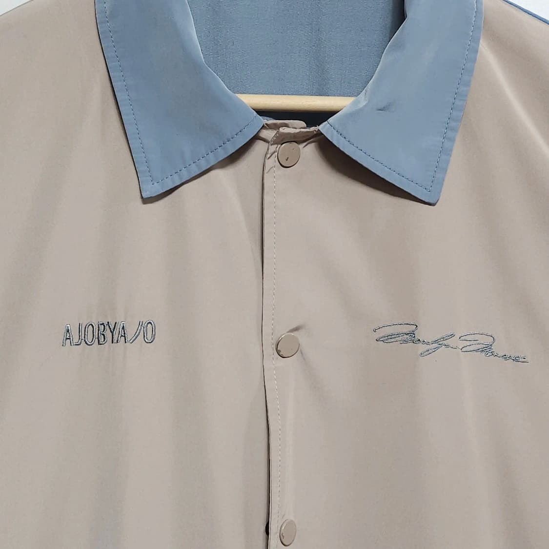 100~105)AJOBYAJO 아조바이아조 마를린먼로 루즈핏 코치자켓 상품이미지3