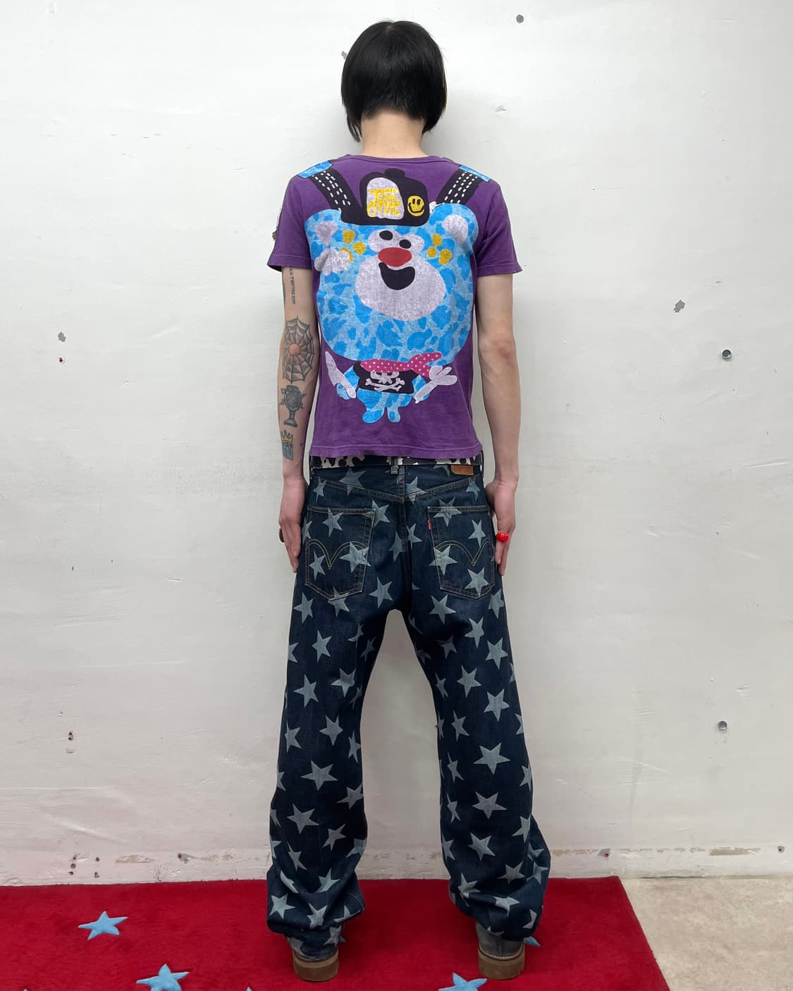 Jam blue camouflage purple T-shirt 상품이미지6