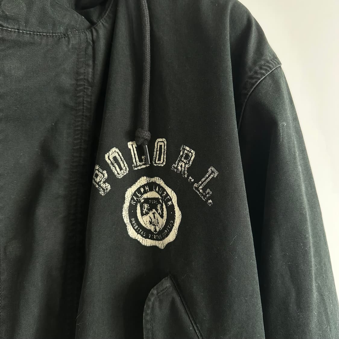 폴로 스포츠 컬리지 로고 피쉬테일 파카 상품이미지4