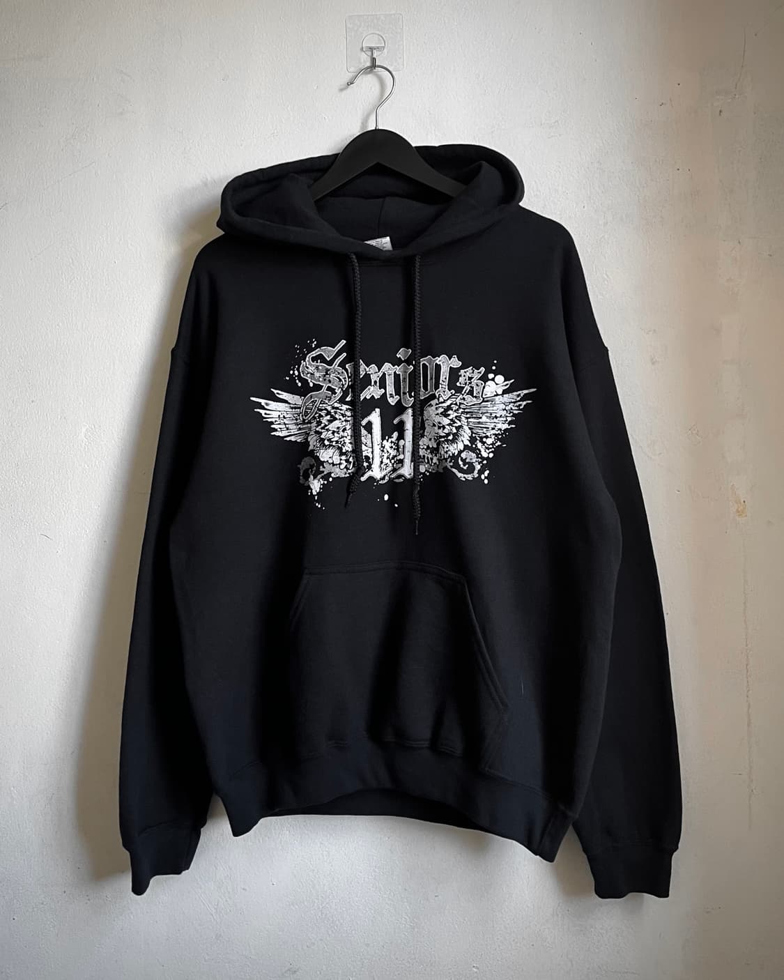 2000s GILDAN Gothic Printed Sweat Hood 상품이미지3