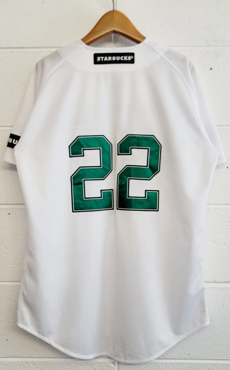 [95.M]SSG랜더스 X 스타벅스 22주년 기념 콜라보 져지(유니폼) 상품이미지2
