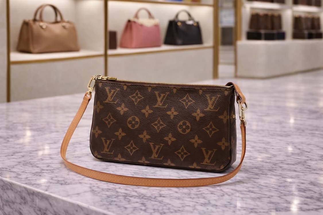 [S급] 루이비통 모노그램 캔버스 포쉐트 악세수아 NM 판매합니다!!! 상품이미지1