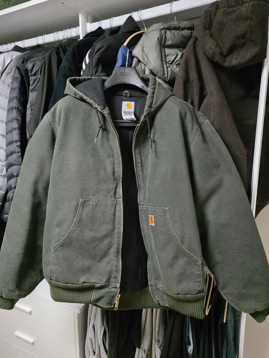 [XL] OG 칼하트 J130 액티브 자켓 칼하트 MOS 모스그린 상품이미지2