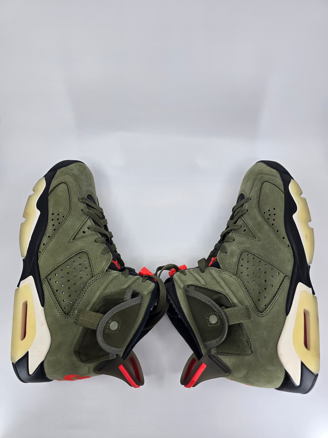 조던6 x 트래비스 스캇 레트로 올리브 (265) 상품이미지6