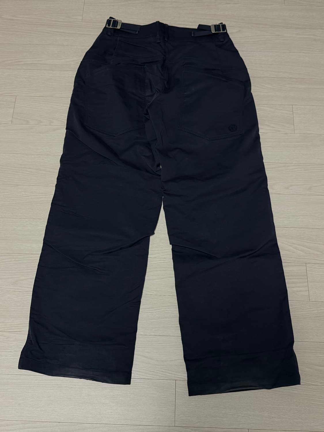 yiyae 하드팬츠 네이비 상품이미지2