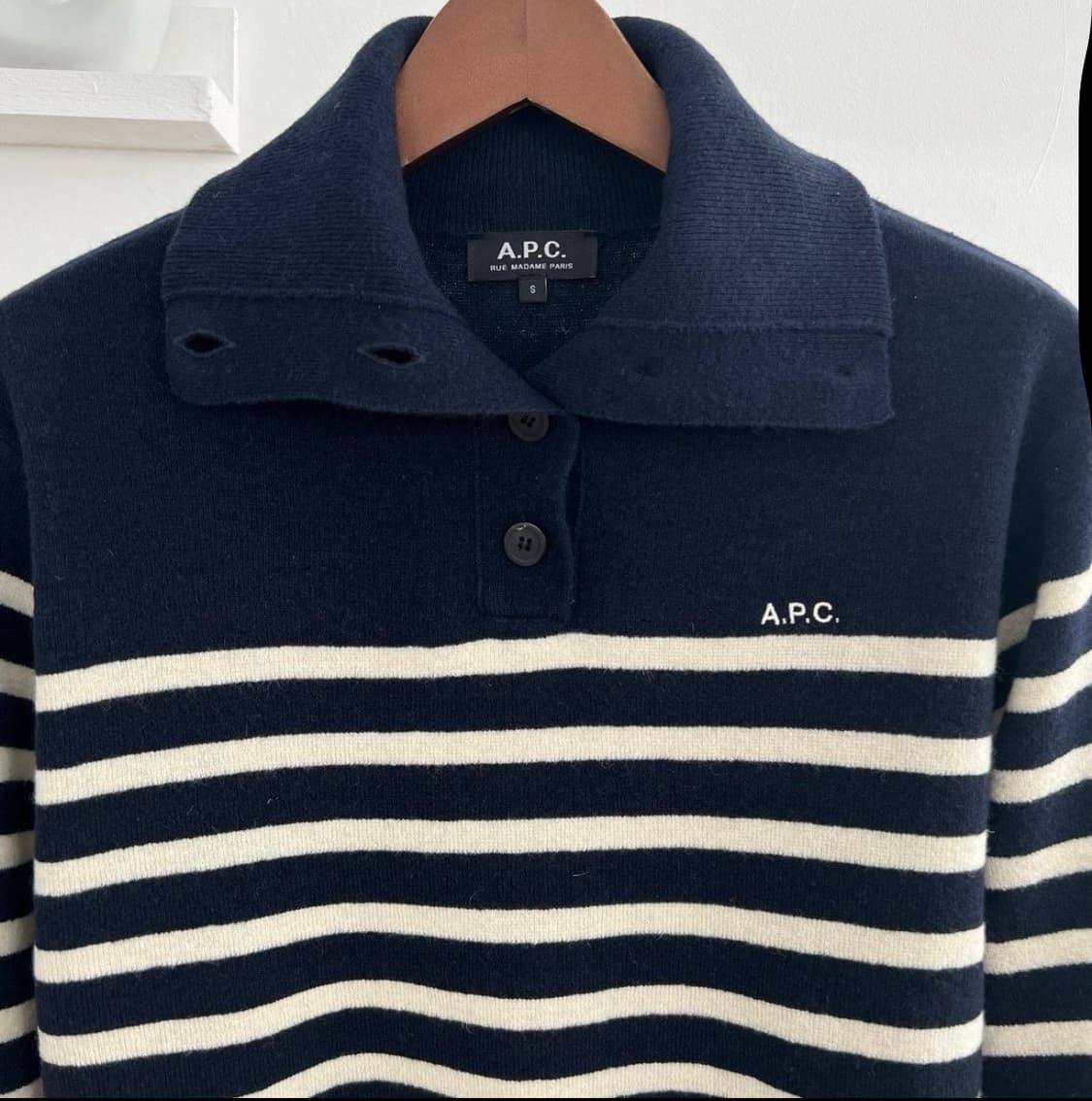 A.P.C. 세인트 점퍼 카라니트 상품이미지7