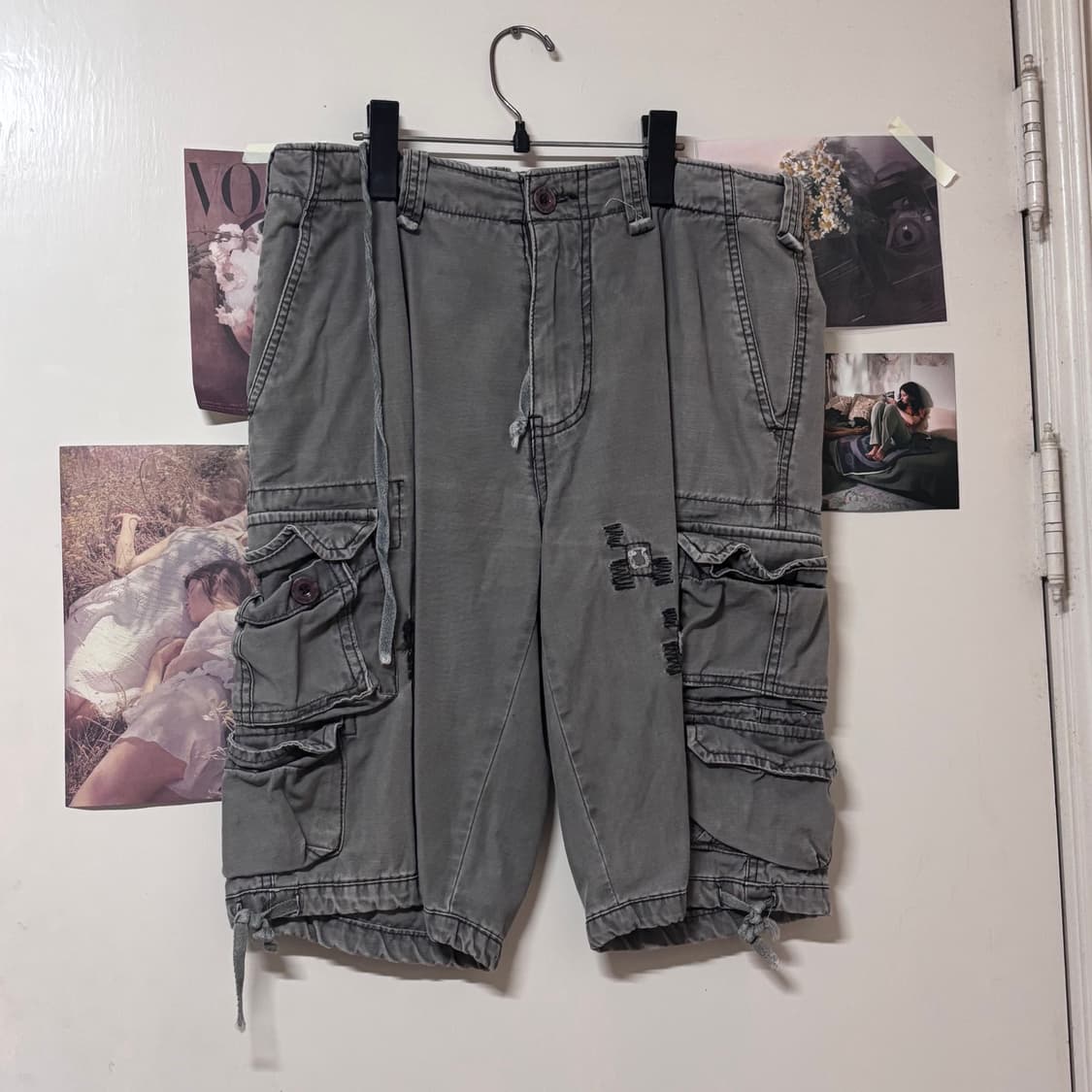 빈티지 카고 반바지 상품이미지1